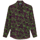 Others Printed - Unisex Cotton Voile Light Shirt Madrague, Grass green front Others Printed - Unisex Cotton Voile Light Shirt Madrague, Grass green front