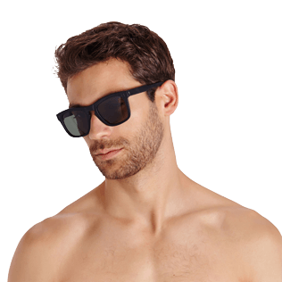 Autros Liso - Gafas de sol con lentes polarizadas unisex, Negro supp2 Autros Liso - Gafas de sol con lentes polarizadas unisex, Negro supp2