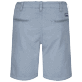 Hombre Autros Gráfico - Bermudas tipo pantalones chinos para hombre con el estampado Micro Flowers, Gris metalico vista trasera