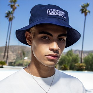 Men Others Solid - Men Bucket Hat - Vilebrequin x Highsnobiety, Deep blue supp2 Men Others Solid - Men Bucket Hat - Vilebrequin x Highsnobiety, Deep blue supp2