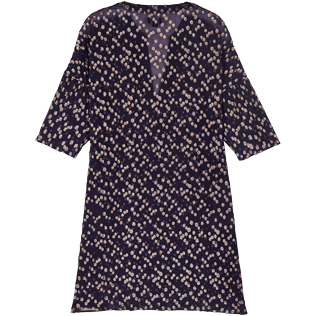 Mujer Autros Gráfico - Vestido de playa Golden Plumetis para mujer, Midnight blue back Mujer Autros Gráfico - Vestido de playa Golden Plumetis para mujer, Midnight blue back