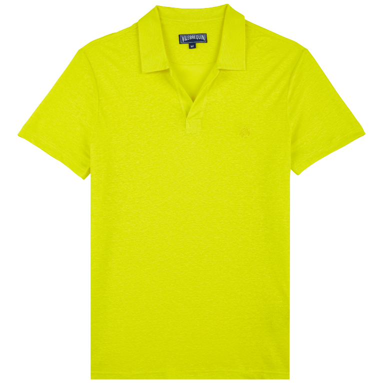 Vilebrequin Buttonless Polo In Spry Lagoo