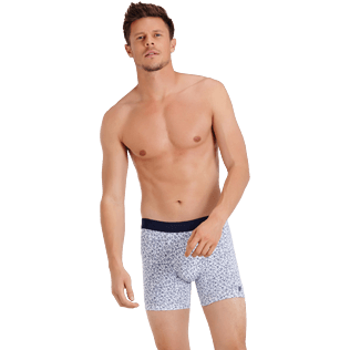 Homme AUTRES Imprimé - Caleçon Tortues, Blanc frontworn Homme AUTRES Imprimé - Caleçon Tortues, Blanc frontworn