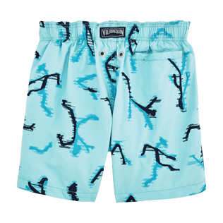 Garçons Classique Moorea Brodé - Maillot de bain brodé Danse du Feu All Over, Lagon back Garçons Classique Moorea Brodé - Maillot de bain brodé Danse du Feu All Over, Lagon back