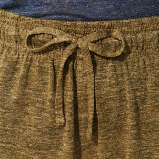 Imagen de Hombre Autros Liso - Bermudas unisex en lino de color liso, Pepper heather detalles vista 6 Imagen de Hombre Autros Liso - Bermudas unisex en lino de color liso, Pepper heather detalles vista 6