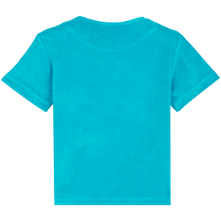 Garçons AUTRES Uni - T-Shirt garçon en Eponge uni, Azurin back Garçons AUTRES Uni - T-Shirt garçon en Eponge uni, Azurin back