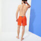 男款 Ultra-light classique 纯色 - 男士纯色超轻便携式泳裤, Medlar 背面穿戴视图