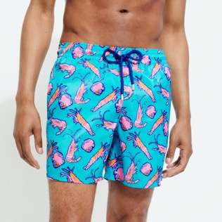 Men Others Printed - Men Ultra-light and packable Swimwear Crevettes et Poissons, Curacao details view 2