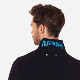 Homme AUTRES Uni - Polo en Coton Homme Uni, Noir supp1 Homme AUTRES Uni - Polo en Coton Homme Uni, Noir supp1