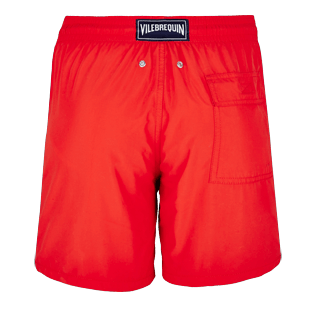 Men Classic Printed - Men Water-Reactive Swimwear Magic Whales, Poppy red back Men Classic Printed - Men Water-Reactive Swimwear Magic Whales, Poppy red back