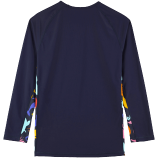 Photo de Homme AUTRES Imprimé - T-shirt anti UV homme manches longues 1999 Focus, Saphir vue de dos Photo de Homme AUTRES Imprimé - T-shirt anti UV homme manches longues 1999 Focus, Saphir vue de dos