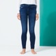 Femme AUTRES Uni - Jean 5 poches stretch femme, Med denim w2 vue de détail 3