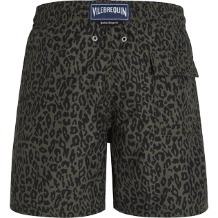 Men Others Printed - Men Swim Trunks Small Camo - Vilebrequin x Palm Angels, Bronze back view