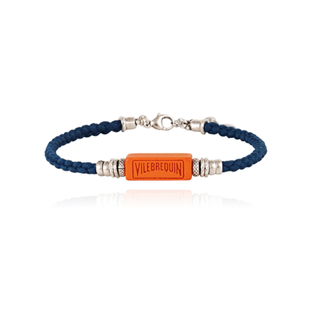 Others Solid - Men Sailor Cord Bracelet - Vilebrequin x Gas Bijoux, Apricot front Others Solid - Men Sailor Cord Bracelet - Vilebrequin x Gas Bijoux, Apricot front