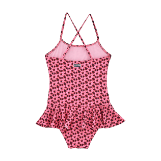 Niñas Autros Estampado - Bañador de una sola pieza con estampado Micro Turtles Hawaï, Rosa back Niñas Autros Estampado - Bañador de una sola pieza con estampado Micro Turtles Hawaï, Rosa back