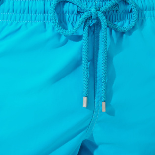 男款 Others 纯色 - 男士纯色泳裤, Azure 细节视图2