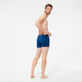 Men Others Solid - Men Swim Trunks Short and Fitted Stretch Solid, Goa back worn view