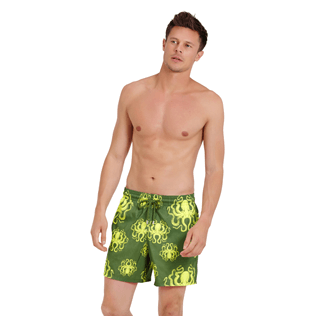 Herren Klassische dünne Stoffe Bedruckt - Ultraleichte und verstaubare Poulpes Bademode für Herren, Sycamore frontworn Herren Klassische dünne Stoffe Bedruckt - Ultraleichte und verstaubare Poulpes Bademode für Herren, Sycamore frontworn