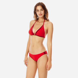Donna Slip classico Unita - Culotte bikini donna Tuxedo, Red polish frontworn Donna Slip classico Unita - Culotte bikini donna Tuxedo, Red polish frontworn