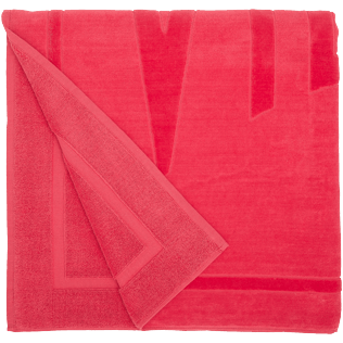 Picture of Others Solid - Beach Towel Solid, Shocking pink back view Picture of Others Solid - Beach Towel Solid, Shocking pink back view