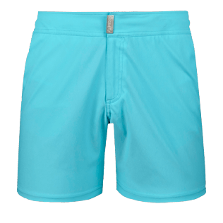 Men Flat belts Solid - Men Flat Belt Stretch Swimwear Solid, Tropezian blue front Men Flat belts Solid - Men Flat Belt Stretch Swimwear Solid, Tropezian blue front