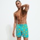 Men Stretch classic Printed - Men Stretch Swimwear Starfish Dance, Curacao front worn view