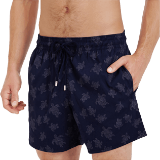 Hombre Clásico stretch Estampado - Men Swimwear Stretch Diamond Turtles, Azul marino supp1 Hombre Clásico stretch Estampado - Men Swimwear Stretch Diamond Turtles, Azul marino supp1