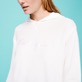 Mujer Autros Liso - Sudadera de color liso en tejido terry para mujer, Blanco tiza detalles vista 1