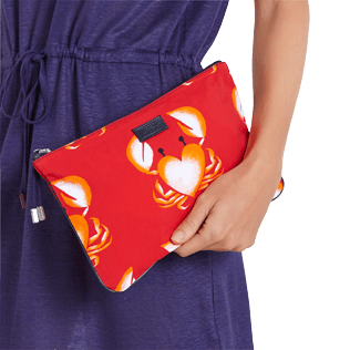 Autros Estampado - Zipped Beach Pouch St Valentine 2020, Medicis red supp3 Autros Estampado - Zipped Beach Pouch St Valentine 2020, Medicis red supp3