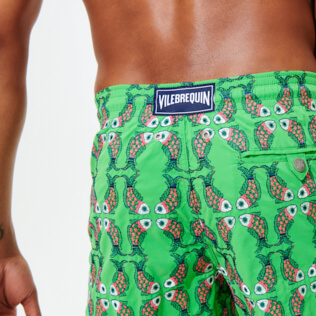 Imagen de Hombre Clásico Bordado - Bañador con bordado Sweet Fishes para hombre - Edición limitada, Hierba verde detalles vista 1 Imagen de Hombre Clásico Bordado - Bañador con bordado Sweet Fishes para hombre - Edición limitada, Hierba verde detalles vista 1