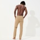 Men Others Solid - Men Jogger Gabardine Pants, Nuts back worn view