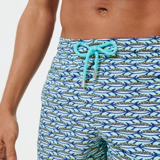Men Others Printed - Men Stretch Swimwear Marbella, Lagoon details view 2