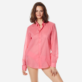 Others Solid - Unisex Cotton Shirt Solid, Cherry blossom supp3 Others Solid - Unisex Cotton Shirt Solid, Cherry blossom supp3