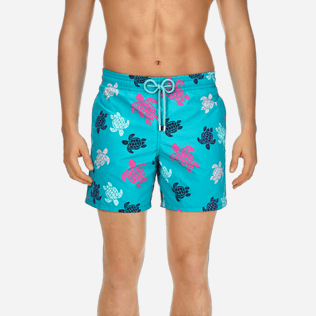 Hombre Clásico Estampado - Bañador con estampado Multicolor Turtles para hombre, Curazao supp1 Hombre Clásico Estampado - Bañador con estampado Multicolor Turtles para hombre, Curazao supp1