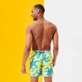 Men Classic Printed - Men Swimwear 2014 Poulpes, Lemon back worn view
