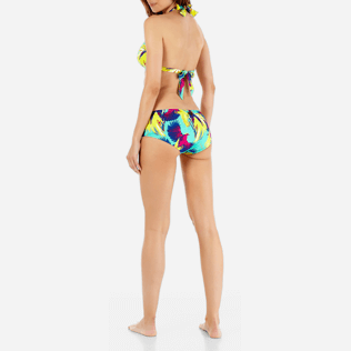 Mujer Braguitas Estampado - Braguitas de bikini con estampado Birds of Paradise para mujer, Veronese green backworn Mujer Braguitas Estampado - Braguitas de bikini con estampado Birds of Paradise para mujer, Veronese green backworn
