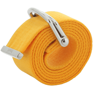 Homme Ceintures Uni - Ceinture Unie, Curcuma front Homme Ceintures Uni - Ceinture Unie, Curcuma front