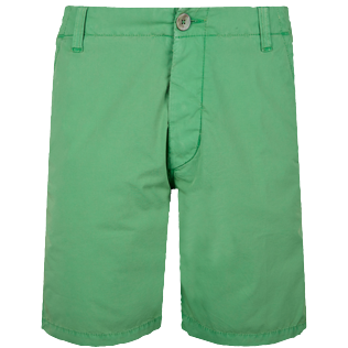 Men Others Solid - Men Chino Bermuda Ultra-light, Grass green front Men Others Solid - Men Chino Bermuda Ultra-light, Grass green front
