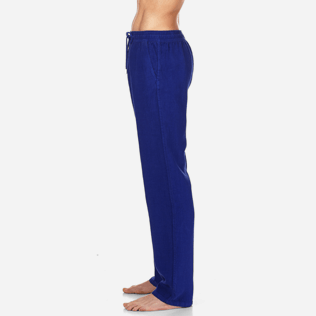 Men Others Solid - Men Linen Pants Solid, Neptune blue supp3 Men Others Solid - Men Linen Pants Solid, Neptune blue supp3