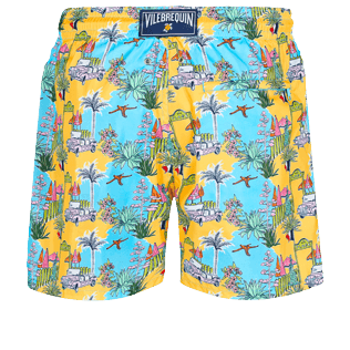 Picture of Men Ultra-light classique Printed - Men Swim Trunks Ultra-light and packable 2011 Mini Moke, Horizon back view Picture of Men Ultra-light classique Printed - Men Swim Trunks Ultra-light and packable 2011 Mini Moke, Horizon back view