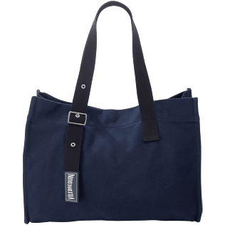 navy blue beach bag