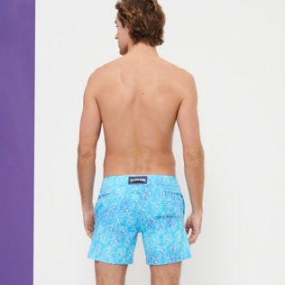 Men Others Printed - Men Swimwear Flat Belt Stretch Urchins, Horizon back worn view