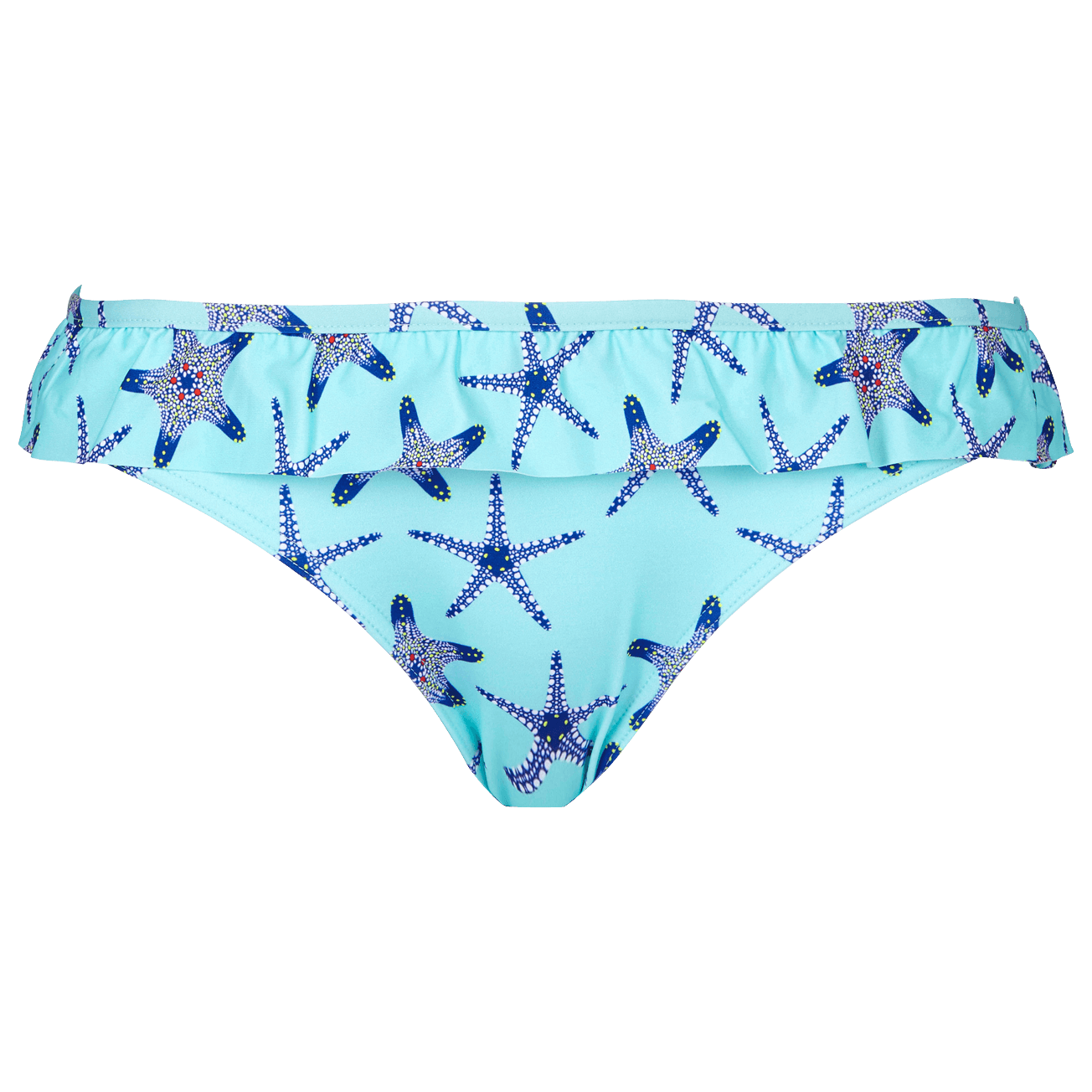 Women Bikini Bottom Ruffle Brief Starfish Dance | Site Vilebrequin ...