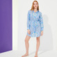 Women Others Printed - Women Cotton Shirt Dress Mandala, Lagoon frontworn Women Others Printed - Women Cotton Shirt Dress Mandala, Lagoon frontworn