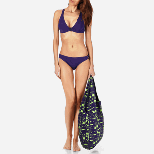Femme BAS CLASSIQUES Uni - Bas de Maillot de bain Asymétrique Femme Solid Water, Amethyste supp3 Femme BAS CLASSIQUES Uni - Bas de Maillot de bain Asymétrique Femme Solid Water, Amethyste supp3