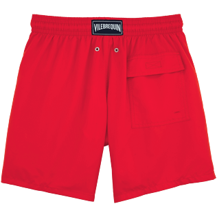 Men Classic Solid - Men swimtrunks Solid, Poppy red back Men Classic Solid - Men swimtrunks Solid, Poppy red back
