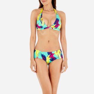 Mujer Braguitas Estampado - Braguitas de bikini con estampado Birds of Paradise para mujer, Veronese green supp1 Mujer Braguitas Estampado - Braguitas de bikini con estampado Birds of Paradise para mujer, Veronese green supp1