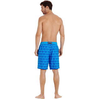 Homme CLASSIQUE LONG Imprimé - Maillot de bain homme Flocké Hippocampes, Piscine backworn Homme CLASSIQUE LONG Imprimé - Maillot de bain homme Flocké Hippocampes, Piscine backworn