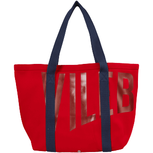 Others Printed - Large Beach Bag Vilebrequin, Peppers front view
