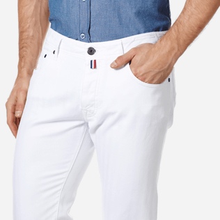 Uomo Altri Unita - Jeans uomo bianchi 5 tasche Regular Fit, Bianco supp1 Uomo Altri Unita - Jeans uomo bianchi 5 tasche Regular Fit, Bianco supp1